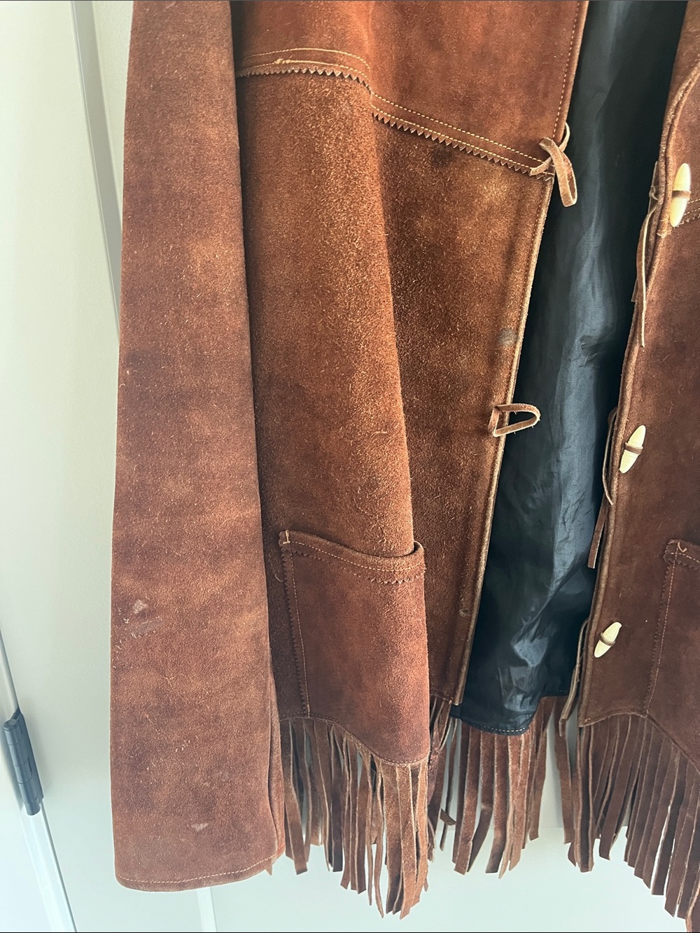 vintage suede jacket - Picture 10 of 11